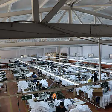 MGSU TEKSTİL gömlek üretimi detay görüntüsü