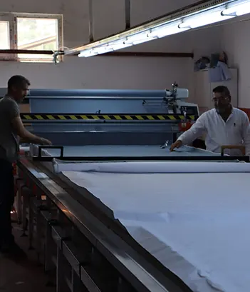 MGSU TEKSTİL modern üretim hattı